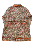 The Paisley Nocturne Trench Tote