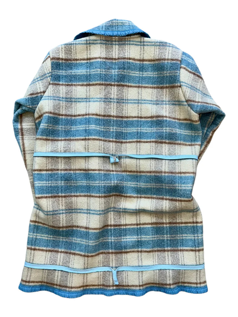 The Ashen Blue Trench Tote