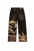 Celestial Eclipse Denim