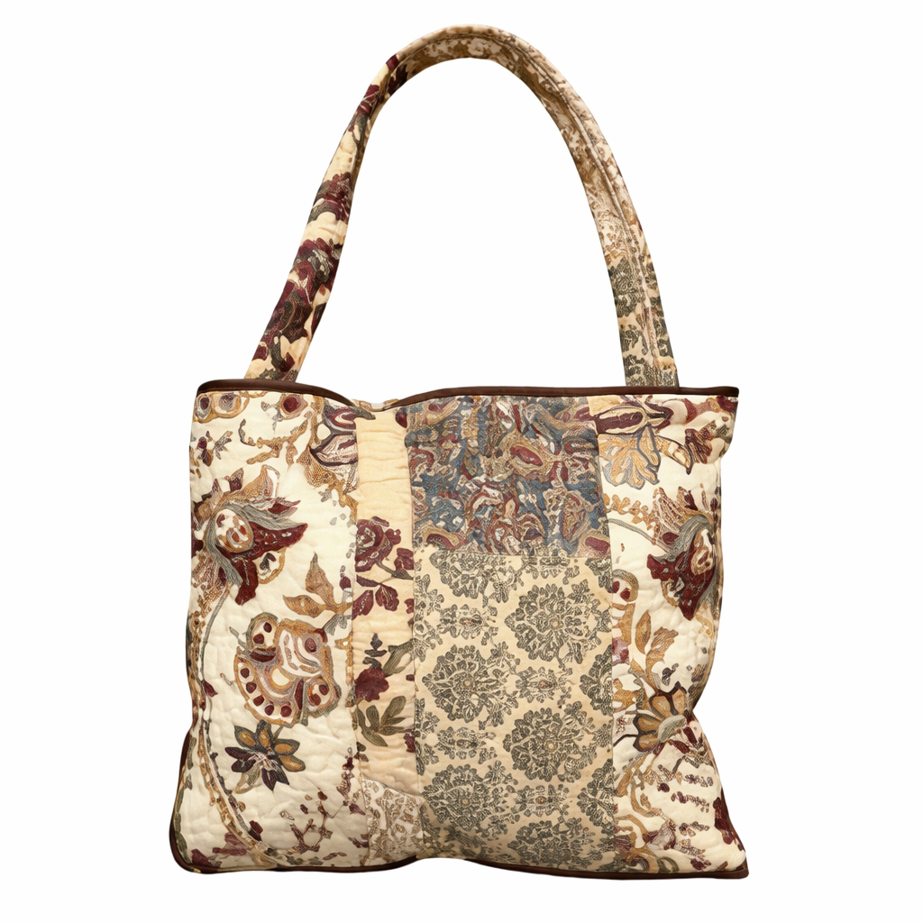 The Amber Mosaic Trench Tote