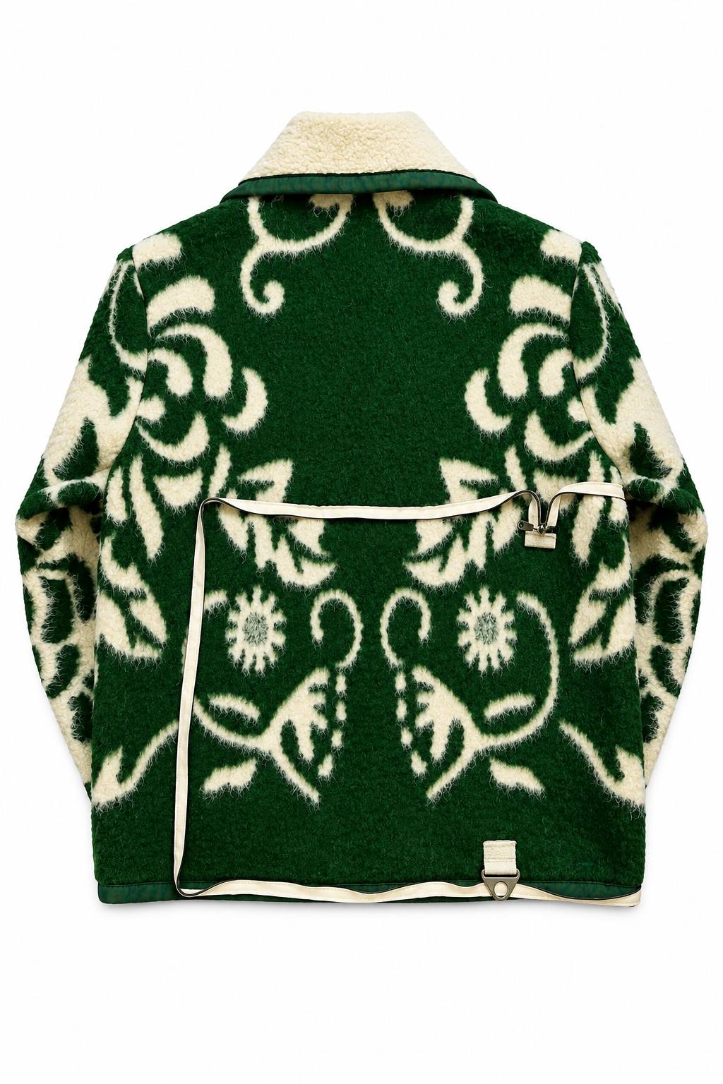 The Viridescent Bloom Coat N Tote