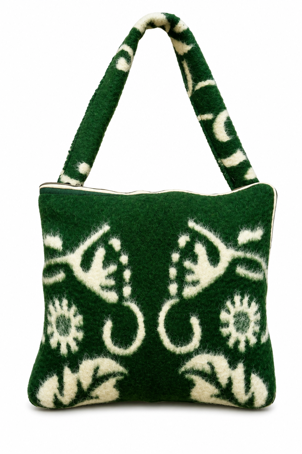 The Viridescent Bloom Coat N Tote