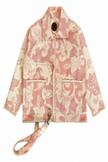 Apricot Parlor Coat N Tote