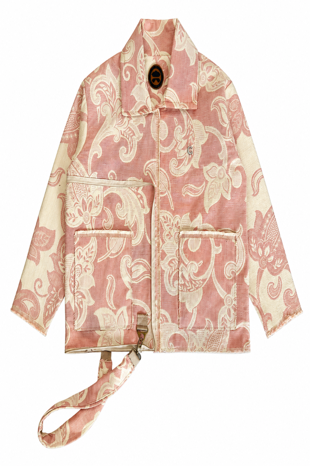 Apricot Parlor Coat N Tote