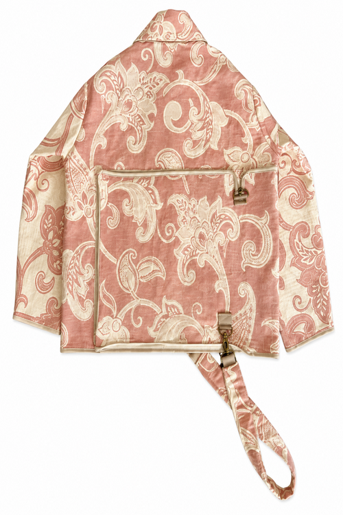 Apricot Parlor Coat N Tote