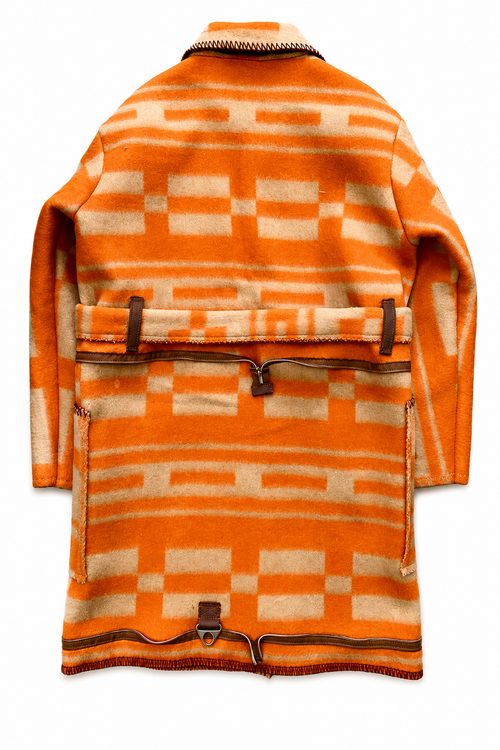 1 of 1 Tangerine Weave Trench Tote
