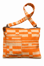 1 of 1 Tangerine Weave Trench Tote