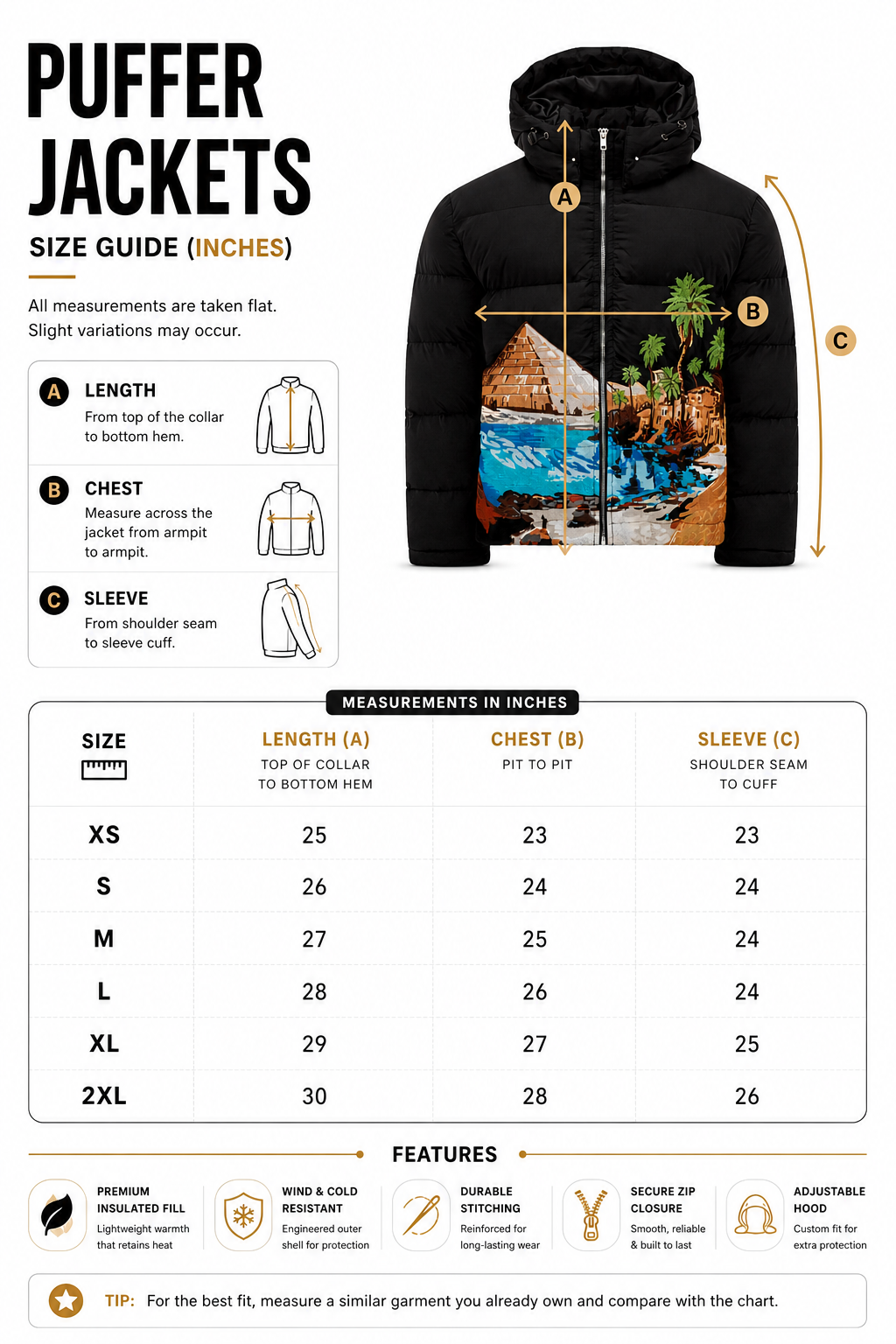 Rihla Puffer Black
