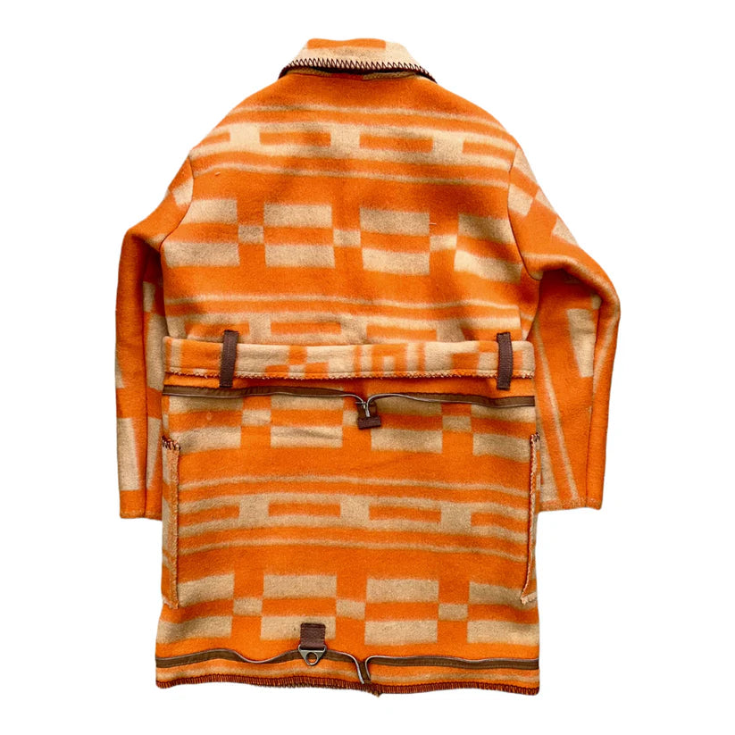 1 of 1 Tangerine Weave Trench Tote