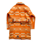 1 of 1 Tangerine Weave Trench Tote