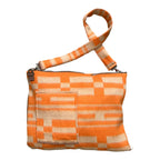 1 of 1 Tangerine Weave Trench Tote