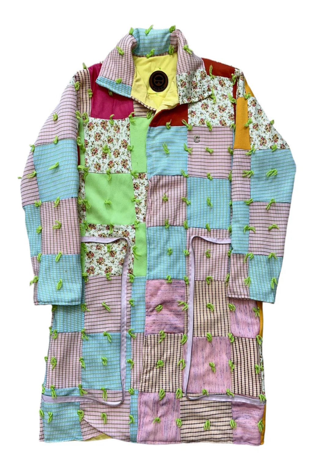 The Petal Grid Trench Tote