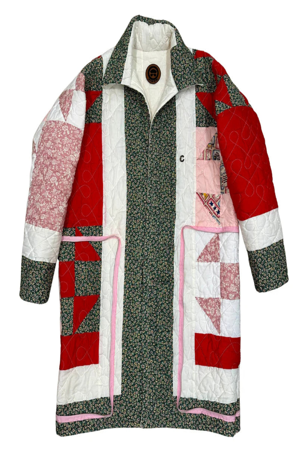 The Pinkcrest Quilt Trench Tote