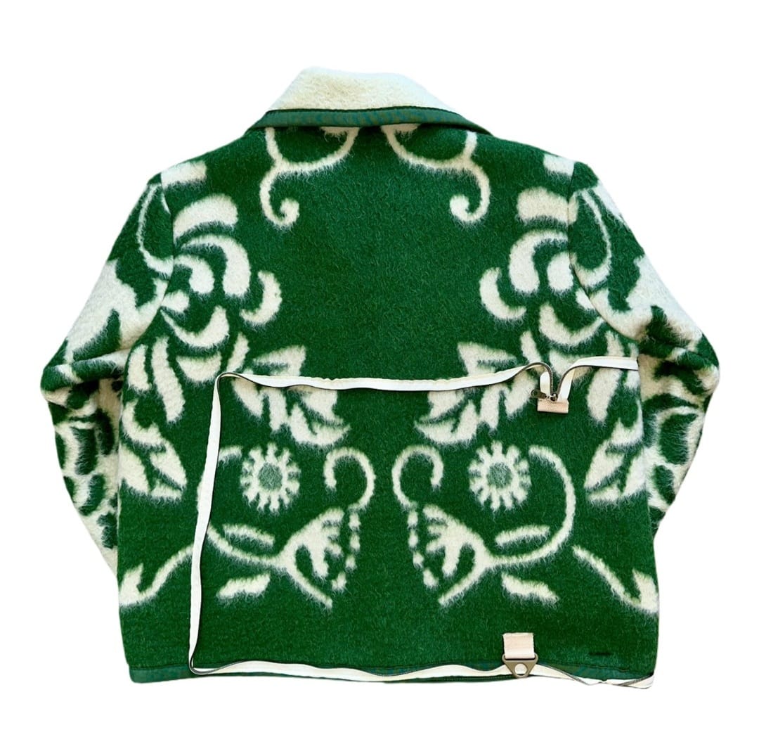 The Viridescent Bloom Coat N Tote