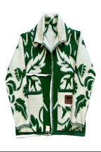 The Viridescent Bloom Coat N Tote